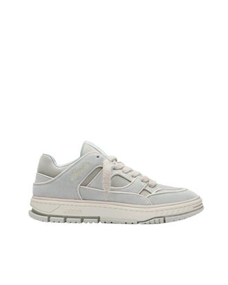 Axel Arigato Handcrafted Nubuck Sneakers with Panelled Upper