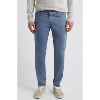 AG - Adriano Goldschmied Tellis Stretch Sateen Modern Slim Pants in Blue Ice at Nordstrom Rack, Size 33 X 34