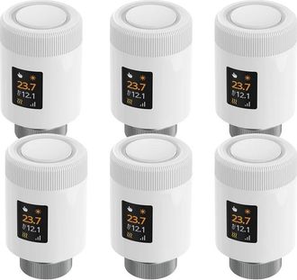 OEM V&aacute;lvula Termost&aacute;tica Para Radiador, Conectividad Wi-fi 6, Eficiencia Energ&eacute;tica, Wifi-6pcs