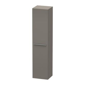 Duravit Duravit X-grandes Armarios Altos 1136, 1 Puerta De Madera, Con Bisagras A La Izquierda, 400mm, Color (frente/cuerpo): Flanela Gris Seda Lacado Mate - 
