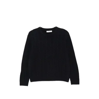 Jcsophie Pancho Cable-knit Crew-neck Sweater
