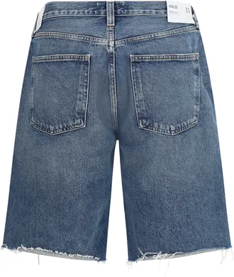A Gold E Mens Anson Denim Shorts Guide Cotton Bermuda