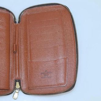 Louis Vuitton Pre-owned Wallets, female, Brown, Size: ONE SIZE Pre-owned Canvas Wallet