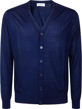 Ballantyne Cardigans - Heren - Vesten - Blauw - 2XL - Truien & Vesten