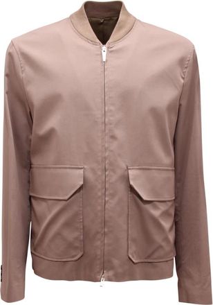 Paolo Pecora Katoenen jas Made in Italy - Heren - Zomerjassen - Beige - L - Katoen - Jassen