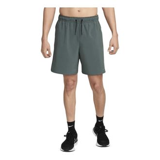 Nike Fitness, Heren, Groen, S, Polyester, Unlimited Dri-FIT 7 2-in-1 Shorts