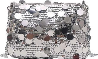 Generic Gold Clutch Sequins Evening Bag,Ladies Clutch Bag With Chain Stylish Gold Purple Silver Black Handbag for Parties,Wedding Handbag,Shiny Chain Shoulder