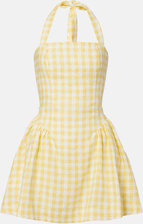 Faithfull The Brand Venza linen minidress