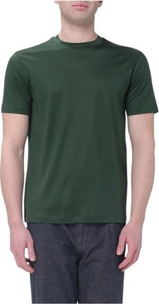 Emporio Armani T-shirts en Poloshirts Groen - Heren - T-shirts - Groen - 2XL - Tops