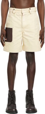 Loewe Turn-Up Shorts in Cotton
