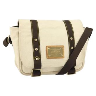 Louis Vuitton Pre-owned Cross Body Bags, female, Beige, Size: ONE SIZE Pre-owned Vintage Cross Body Bag