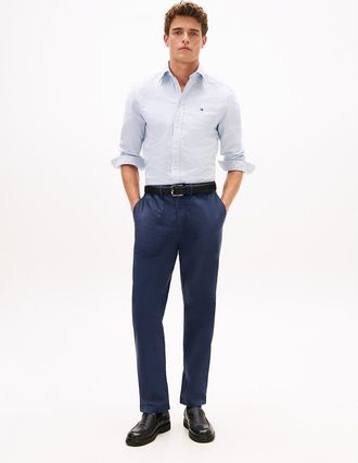 Tommy Hilfiger Mens Herringbone Utility Pant - Blue - 3XL