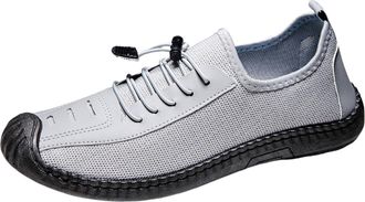 Generic Mens Spring Sneakers Fashion Mesh Sneakers, Fashionable Soft British Style Casual Shoes, Breathable Running Trainers with Shock Absorbing Sole, Comfor