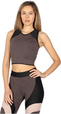 Trussardi Camiseta de entrenamiento sin mangas - Sport - Mujer - Gris - M