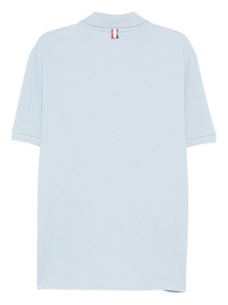 Thom Browne Cotton Polo - Sky blue