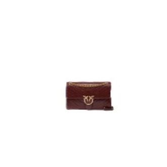 Pinko Pinko, Dames, Tassen, Bruin, Maat: ONE Size Leer