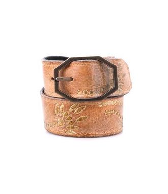 Bed St&uuml; Mohawk Belt in Tan Rustic White Bfs at Nordstrom, Size Medium