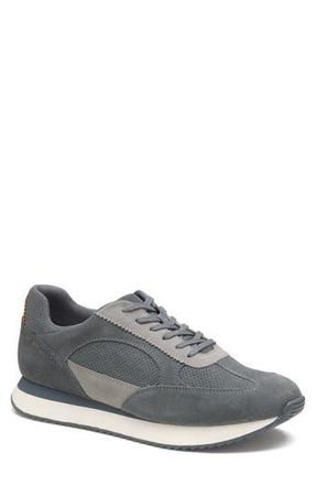 Johnston & Murphy Chase Perforated Sneaker in Gray Suede at Nordstrom Rack, Size 11.5