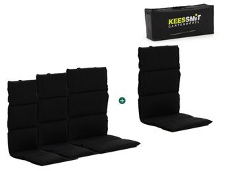 Kees Smit Madison Fiber hoog tuinkussen set van 4