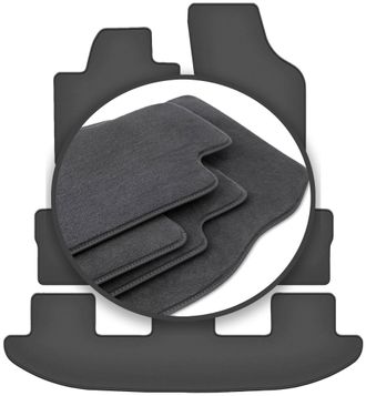 OEM Alfombrillas Premium Para Volkswagen Sharan Ii Monovolumen (2010-)
