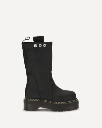 Rick Owens Quad Sole Pull On Boots Female 6.5