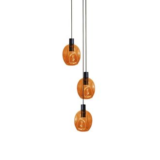 Tosel L&aacute;mpara de ara&ntilde;a,amarillop100x d60xd60cm