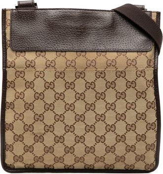 Gucci Pre-owned Gucci GG Canvas Crossbody Unisex 27639 200047