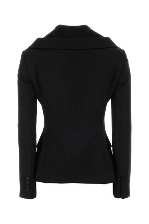 Alexander McQueen Black Giacche E Gilet Jacket