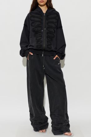 Avavav Wide-leg Sweatpants, Womens, Black