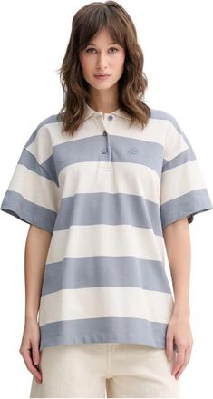 Munthe Baelfire Polo - Dames - Polos - Blauw - XS - Katoen - Tops