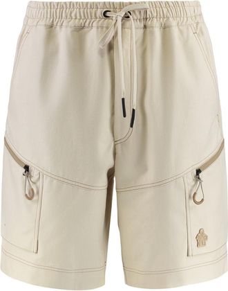 Moncler Beige Cotton bermuda shorts