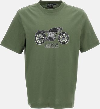 Barbour T-shirt Stampa Piston