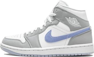 Nike Jordan 1 Mid - Sport - Mujer - Gris - 37 1/2 EU