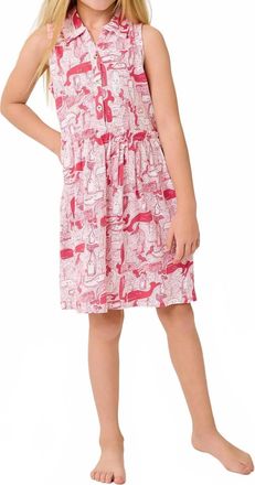 Lilly Pulitzer Mini Arley Dress In Paradise Punch Thar She Blows