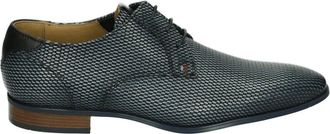 Giorgio Blauwe Businessschoenen He 964180 - Heren - Nette schoenen - Blauw - 45 EU - Leer - Schoenen