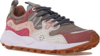 Flower Mountain Yamano 3 Womens Grey/Pink Trainers Nylon - Size EU 37