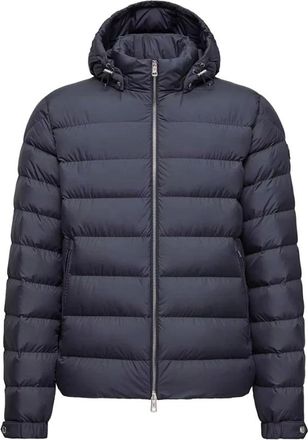 Moncler Heren, Jassen, Blauw, Maat: L