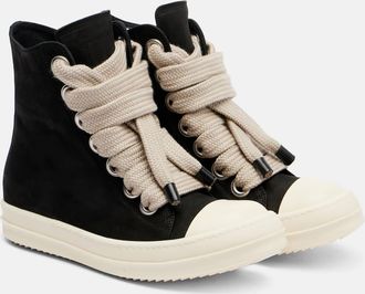 Rick Owens Sneakers Jumbolace Geobasket in pelle