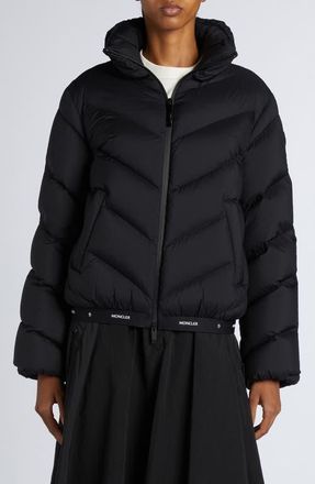 Moncler Grignan Down Jacket in Black at Nordstrom, Size 2