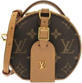 Louis Vuitton Pre-owned Monogram Mini Boite Chapeau Shoulder Bag - - Pre-owned - Donna - Marrone - ONE SIZE