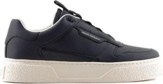 A|X Armani Exchange AX Sneakers - Heren - Sneakers - Blauw - 43 EU - Leer - Schoenen