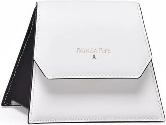 Patrizia Pepe Mini Shoulder Bag Leather - White