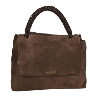 Orciani Tassen, Dames, Bruin, ONE Size, Leer, Sveva Soft Medium