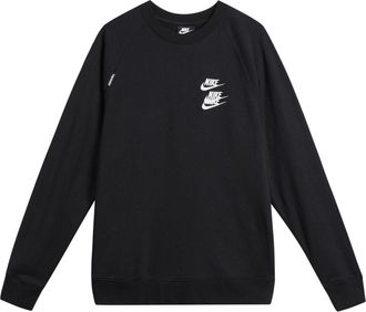 Nike MENS 3 Hook Logo Casual Sports Crew-neck Black DD0883-010