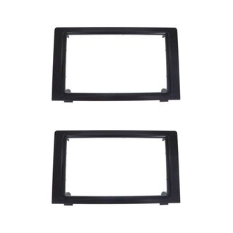 OEM Kit De Embellecedores De Marco 2-din Para Paneles De Salpicadero De Radio De Audio De Coche Para 9-3 (2007-2011)