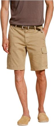 Mason's Chile Cargo Bermuda - Heren - Korte Broeken - Beige - XL - Katoen - Korte Broeken