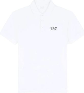 Emporio Armani 8Npf 14 Polo - Heren - Polos - Wit - 2XL - Katoen - Tops