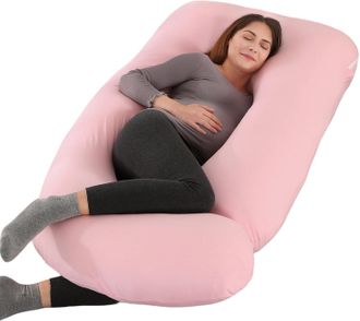 OEM Almohada De Embarazo De 180 Cm: Proporciona Soporte Para Piernas, Espalda, Cuello, Hombros, Caderas Y Vientre A Las Mujeres Embarazadas, Con Funda De 