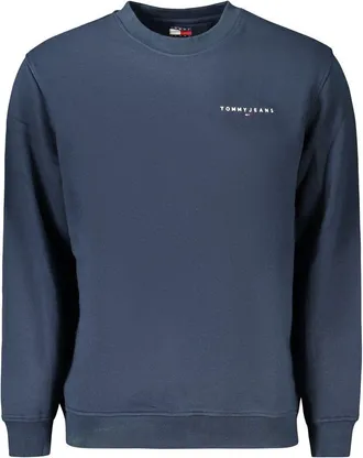 Tommy Hilfiger Blue Cotton Mens Mens Sweatshirt
