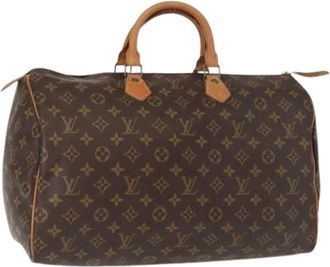 Louis Vuitton Pre-owned Handbags, female, Brown, Size: ONE SIZE Pre-owned Speedy 40 Handbag